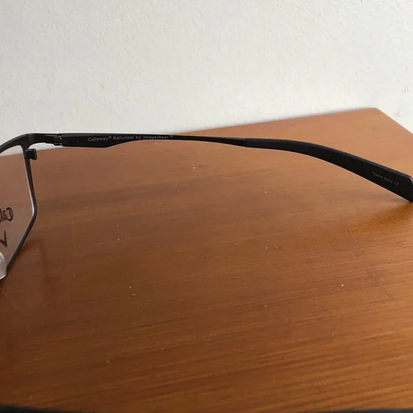 Callaway Black Ballyneal Memory Metal Eyeglass Frames